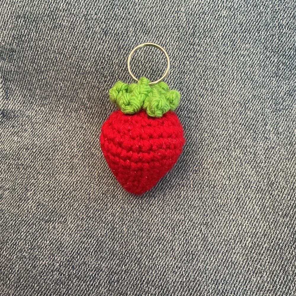 Strawberry Keychain